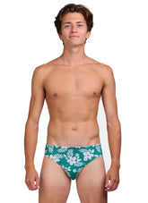 JOLYN Men's Tropical Island Brolyn Brief Swimsuit