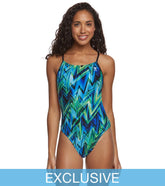 TYR Onyx Cutoutfit One Piece Swimsuit