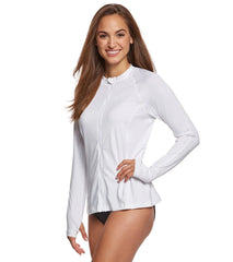 Gabar Chlorine Resistant Pool Long Sleeve Swim Shirt
