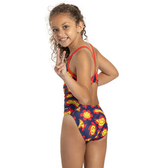 Sporti x Alex & Gretchen Walsh Groovy Thin Strap One Piece Swimsuit Youth (22-28)