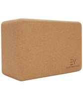 Everyday Yoga Cork Yoga Block 4 inch