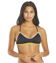 Hurley Women's Colorblock Cross Back Top