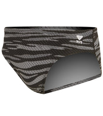 TYR Men's Crypsis All Over Racer Brief Swimsuit