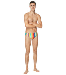 Speedo Vibe Men's Printed One Brief Swimsuit