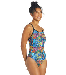 Sporti Irezumi Koi Thin Strap One Piece Swimsuit