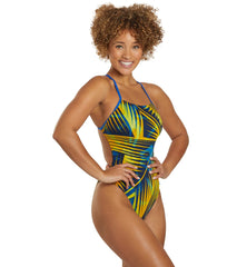 Speedo Women's Reflected One Back One Piece Swimsuit