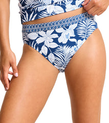 Tommy Bahama Women's Island Cays Blooms High Waist Bikini Bottom