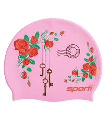 Sporti Paris Je T'aime Silicone Swim Cap
