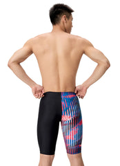 Speedo Men's Linear Lava Jammer Swimsuit