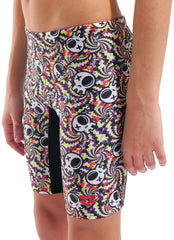 Arena Boys' Fun Skulls Jammer Swimsuit (Little Kid, Big Kid)