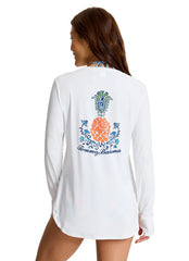 Tommy Bahama Women's GOA Tropical Pullover Rash Guard