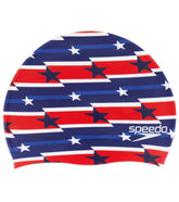 Speedo Silicone Printed Swim Caps
