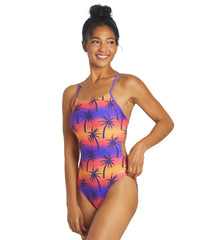 Sporti Sunset Palm Micro Back One Piece Swimsuit