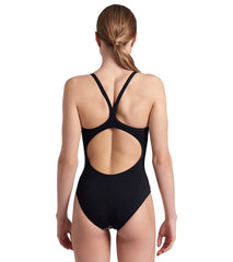 Arena Women's Butterflies Light Drop One Piece Swimsuit