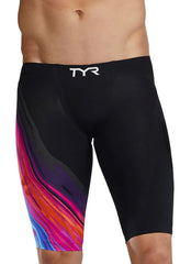 TYR Men's Venzo Volconyx High Waist Jammer Tech Suit Swimsuit