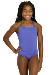 TYR Girls' Solid Addy Diamondfit One Piece Swimsuit (Little Kid, Big Kid)