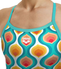 Arena Women's Retro Challenge Back One Piece Swimsuit
