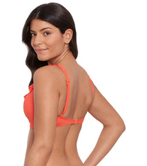 Lauren Ralph Lauren Women's Beach Club Solids Ruffle Underwire Bikini Top