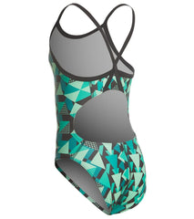 Sporti Polyester Off The Block Thin Strap One Piece Swimsuit Youth (22-28)