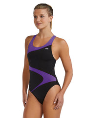 TYR Women's Vanguard Splice Durafast Elite Maxfit One Piece Swimsuit