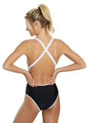 Sporti Medley Cross Back One Piece Swimsuit (26-40)