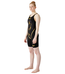 Arena Women's Powerskin Carbon Glide SL LE Lydia Jacoby Open Back Tech Suit Swimsuit