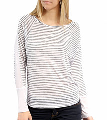 Hurley Girls' Featherweights Mesh L/S Top