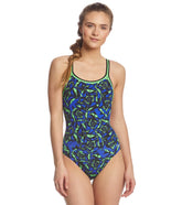 Dolfin Reliance Women's Ion DBX V-Back One Piece Swimsuit