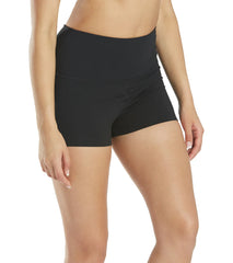 Everyday Yoga Uphold Solid High Waisted Hot Yoga shorts 1"