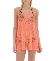 Hurley Women's One & Only Solids Sleeveless Crochet Top