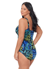 Miraclesuit Women's Plus Size Gasparilla Oceanus One Piece Swimsuit