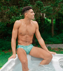 Sporti x Wyatt Hersey Limited Edition Bloom Brief Swimsuit (26-40)