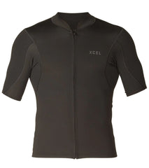 Xcel Men's 1/0.5MM Axis Short Sleeve Front Zip Wetsuit Jacket