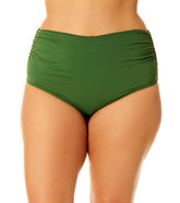 Anne Cole Women's Plus Size Shirred Bikini Bottom