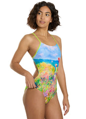 Sporti Seaside Impression Micro Back One Piece Swimsuit (26-40)