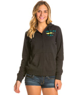 Hurley Feather Heather Zip Up Hoodie