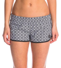 Hurley Women's Supersuede Printed Diamond 2.5" Beachrider Boardshort