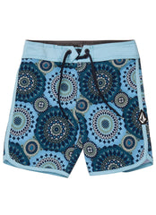Volcom Boys' Mod Barnacle Scallop Board Shorts (Toddler, Little Kid)