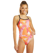 FINIS Women's Openback Starburst Granite One Piece Swimsuit