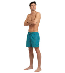 Arena Men's 16" Allover Beach Boxer Swim Trunks