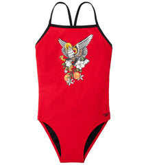 Speedo X Caeleb Dressel Women's Graphic One Back One Piece Swimsuit