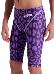 Arena Boys' Powerskin ST Next Limited Edition Leopard Jammer Tech Suit Swimsuit