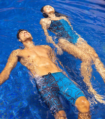 Sporti x aLILscribble Limited Edition Divide Jammer Swimsuit