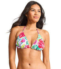 Tommy Bahama Women's Island Cays Fiesta Reversible String Bikini Top