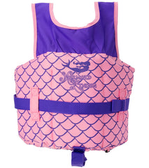 Body Glove Mermaid Side Zip Childrens USCG PFD