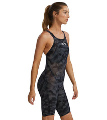TYR Women's Avictor 2.0 Exolon Open Back Flex Hip Tech Suit Swimsuit