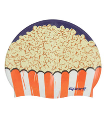 Sporti Popcorn Silicone Swim Cap Jr.