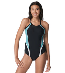 Speedo Women's Thin Strap Quantum One Piece Swimsuit