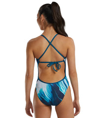 TYR Women's Sentry Crosscut Tieback One Piece Swimsuit