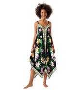 Tommy Bahama Orchid Garden Scarf Cover Up Dress